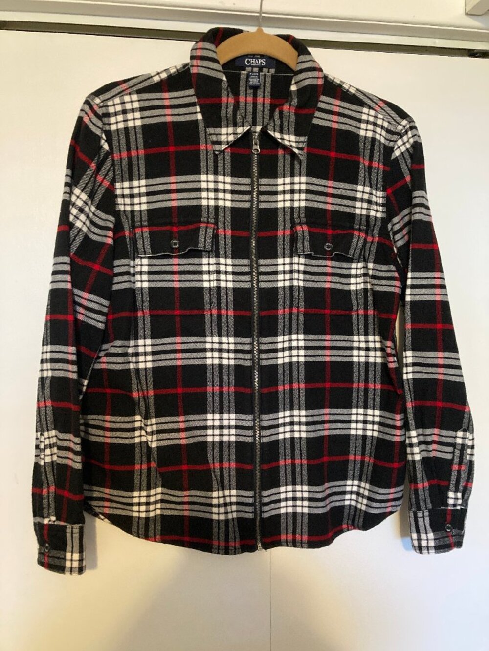 Zip Front Shirt Jacket